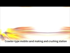 mobile Sandformungs- und Brechstation des Crawler-Typs1